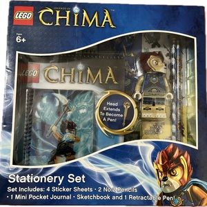 NIB Lego Legends of Chima Stationery Set
